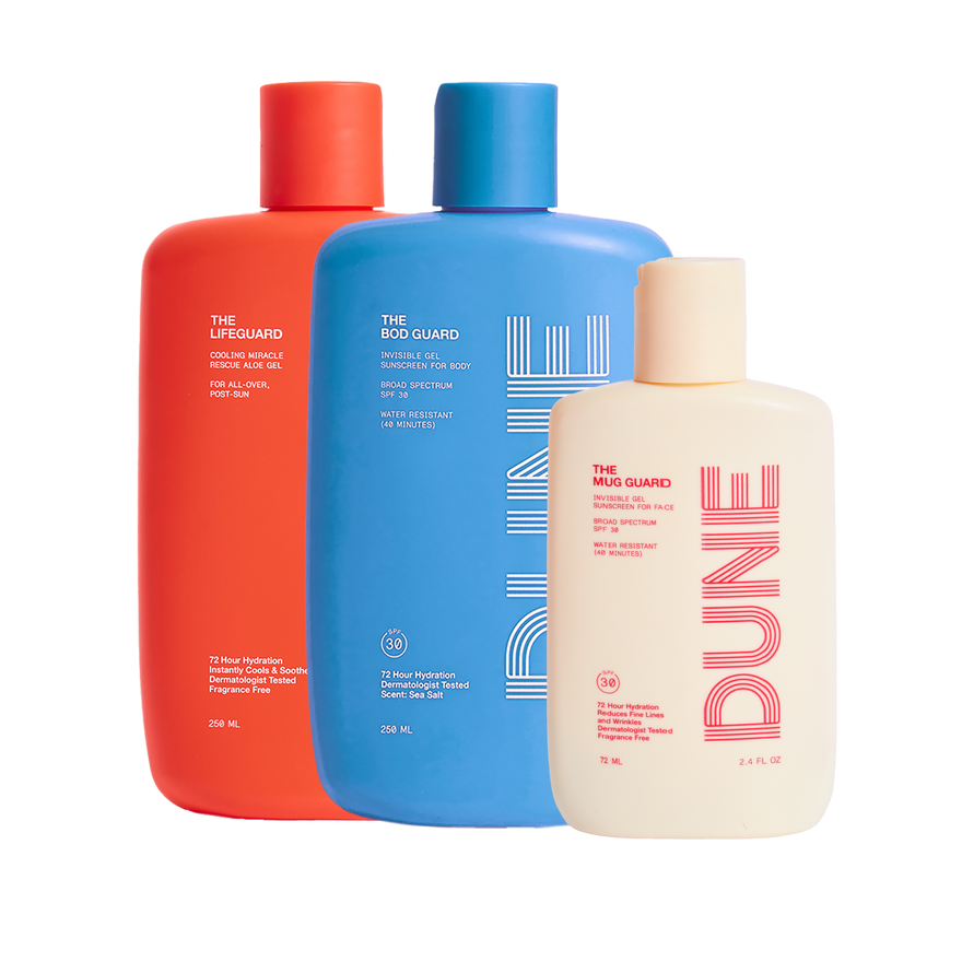 Dune The Mug Guard - Invisible Gel Face Sunscreen SPF 30 (67 ml) #1008 –  Smallflower