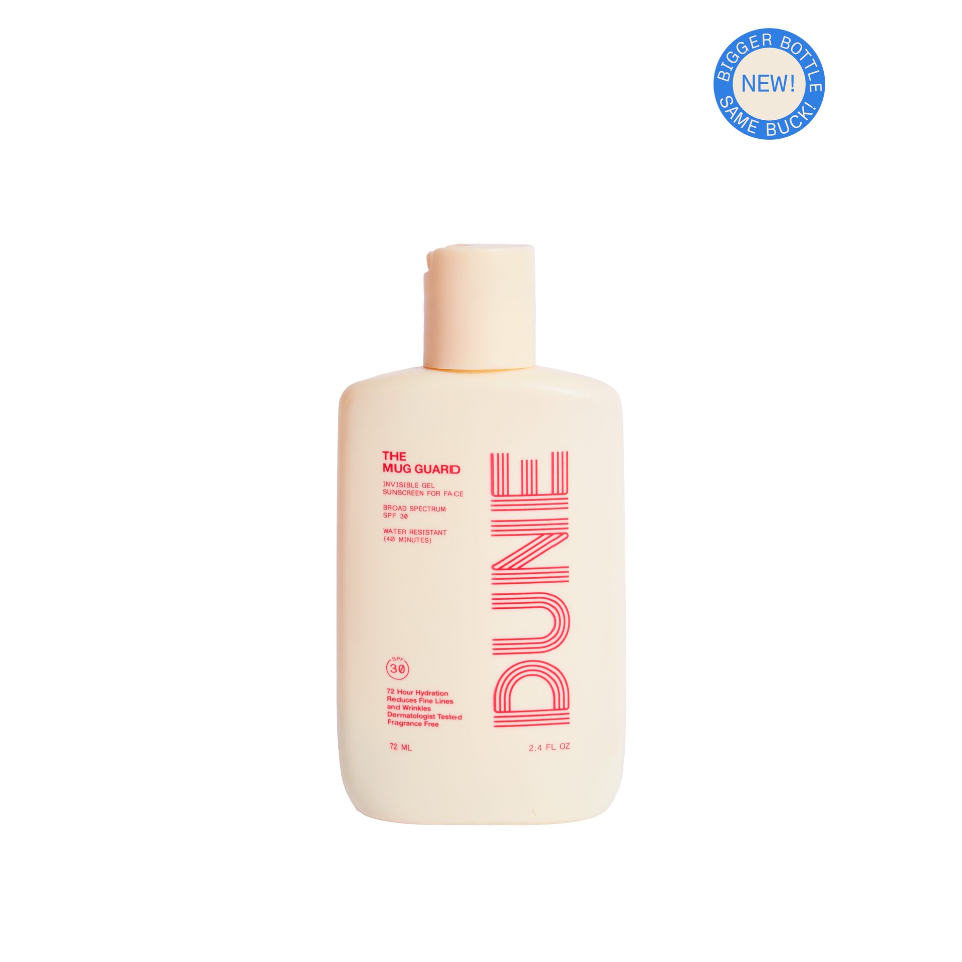 Dune The Mug Guard - Invisible Gel Face Sunscreen SPF 30 (67 ml) #1008 –  Smallflower